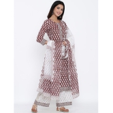 KIPEK Cotton Kurti With Palazzo - Stitched Suit Single - S