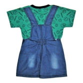 Wise Guys Dungaree Set For Baby Boys & Baby Girls - None