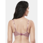 Amante Rose Gold Nylon Lightly Padded Womens Everyday Bra ( Pack of 1 ) - None