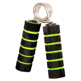 Skipping Rope And Hand Grip for Men Gym Women Weight Loss and Hand Muscles Exercise (GREEN) - Green