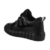 Shoetopia - Black Women's Sneakers - 6, Black