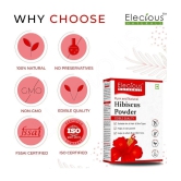 Elecious Hibiscus powder for hair growth, face and skin (200 Grams) | Suitable for Hair, Skin