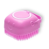 MAJESTIQUE - Pink Scalp Massager Shampoo Brush ( Pack of 1 )