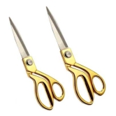 Professional Golden Steel Tailoring Scissors For Cutting Heavy Clothes Fabrics 9.5