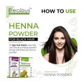 Elecious Natural Henna Powder For Hair Colour and Growth (200 Grams)