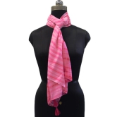 Pink Printed Modal Scarves