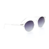 Grey Round Sunglasses for Unisex