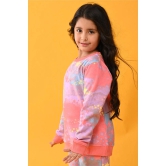 TIE DYE STAR FLEECE SWEATSHIRT - PINK-7-8 YEARS / 1N / PINK