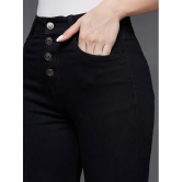 Miss Chase - Black Denim Wide Leg Womens Jeans ( Pack of 1 ) - None