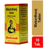 Baidyanath Makardhwaja Swyu Tablet 10 no.s Pack of 1