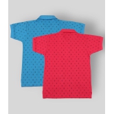 NEUVIN - Multicolor Cotton Blend Boys Polo T-Shirt ( Pack of 2 ) - None