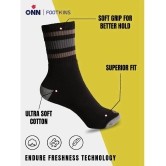 ONN - Cotton Mens Solid Multicolor Mid Length Socks ( Pack of 5 ) - Multicolor