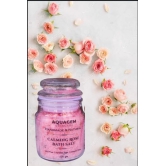 AQUAGEM Calming Rose Foot Salt - Handmade and Natural - 100% Pure and Organic - Helps to Relieve Stress, Improve Circulation, and Soften Skin