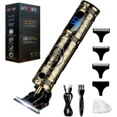 LA' FORTE Heavy Duty Rechargeable Hair Trimmer with Digital Display-Pack of 1_Trimmer