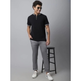 Rodamo Men Grey Slim Fit Trousers