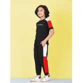 SmartRAHO - Red Cotton Boys T-Shirt & Trackpants ( Pack of 1 ) - None