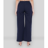 ALL WAYS YOU - Polyester Regular Navy Womens Formal Pants ( Pack of 1 ) - None