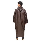 Goodluck Brown Rain Jacket - XL