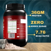 SUPER PRO WHEY PROTEIN (DOUBLE CHOCOLATE) WITH FIT MEN VITALITY