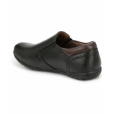 Sir Corbett Slip On Non-Leather Black Formal Shoes - None