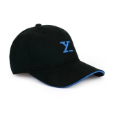 XYXX Black Cotton Mens Cap ( Pack of 1 ) - Black