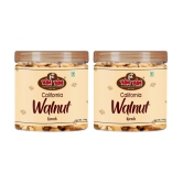 YUM YUM Premium California Walnut Kernels Akhrot Giri 350g (Pack of 2-175g Jar Each)