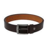 samtroh - Brown Leather Mens Formal Belt ( Pack of 1 ) - None