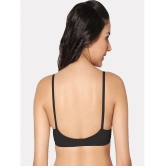 IN CARE LINGERIE - Black Cotton Non Padded Womens T-Shirt Bra ( Pack of 1 ) - None