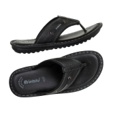 Inblu Black Mens Thong Flip Flop - None