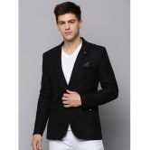 Showoff Cotton Men''s Blazer - Black ( Pack of 1 ) - None