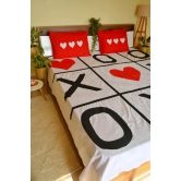 Tic-Tac-Toe Cotton Bedsheet