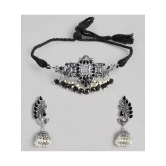 Samridhi DC Silver Alloy Necklace Set ( Pack of 1 ) - Silver