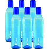 PearlPet - Blue Water Bottle ( Pack of 6 ) - Blue