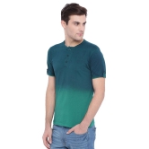 Campus Sutra - Blue Cotton Regular Fit Mens T-Shirt ( Pack of 1 ) - XL