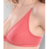 Madam - Orange Cotton Non - Padded Womens T-Shirt Bra ( Pack of 1 ) - 36B