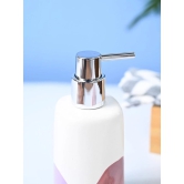 VON CASA Off White & Asymmetric Soap Dispenser - 360mL