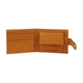 samtroh - Leather Mustard Mens Regular Wallet ( Pack of 1 ) - Mustard