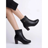 Shoetopia Black Womens Ankle Length Boots - None