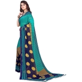 LEELAVATI - Green Georgette Saree With Blouse Piece ( Pack of 1 ) - Green