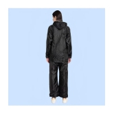 PPTHEFASHIONHUB Long Raincoat - Black - None