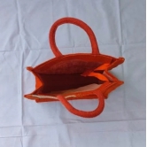 Sonchiraiya Orange Jute Bag