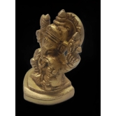 VRINDA METAL ART Brass Ganesh Idol  Idol