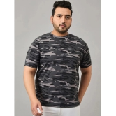 AUSTIVO Cotton Blend Regular Fit Colorblock Half Sleeves Mens T-Shirt - Multicolor ( Pack of 1 ) - None