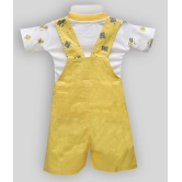 Balloons - Multi Color Cotton Dungarees For Baby Boy ( Pack of 1 ) - 6-12 Months