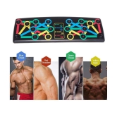 ODDISH Push Up Board -with 14-in-one Muscle Toning System, Multifunctional Colour Coded Foldable Push up Board for Body Muscle - Multi Color