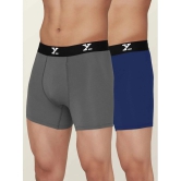 XYXX Pack of 2 Modal Mens Trunks ( Multicolor ) - None