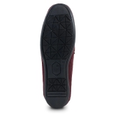 KHADIM - Maroon Mens Slip on loafers - 9