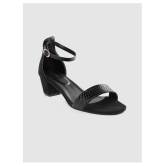 MARC LOIRE Black Block Heels - None