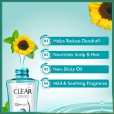 Clear Active Care Anti-Dandruff Nourishing Hair Oil - Nourishes Scalp & Hair, Powered By Cleartech, Rich In Vitamin E, 150 Ml