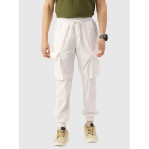 Bene Kleed Regular Flat Mens Cargos - White ( Pack of 1 ) - None